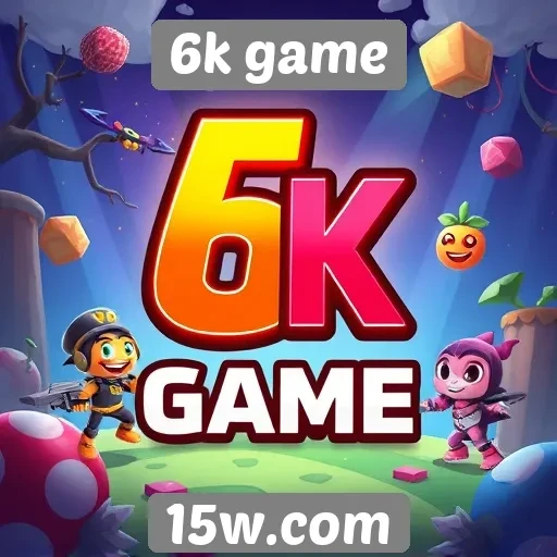 Plataforma 6k game oferece jogos diversificados e acessíveis